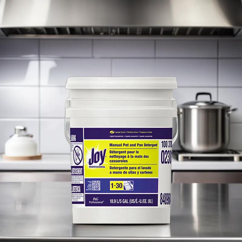 Joy® Lemon Manual Pot & Pan Detergent 5 GAL Liquid 1/Pail
