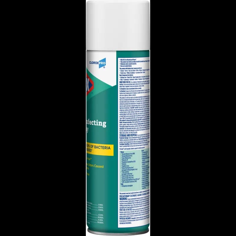 Clorox® Fresh Scent Disinfectant 19 FLOZ Multi Surface Aerosol Spray Antibacterial 12/Case