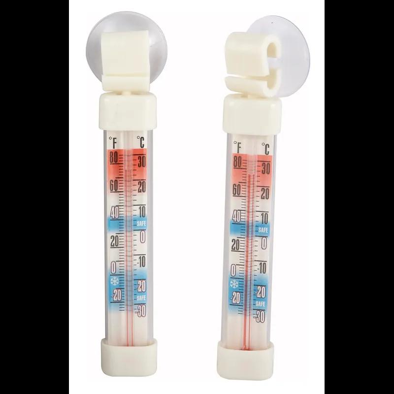 Refrigerator Freezer Thermometer Plastic Suction Cup 1/Each