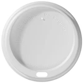 Lid Dome PS White For 8 OZ Hot Cup Sip Through 1000/Case