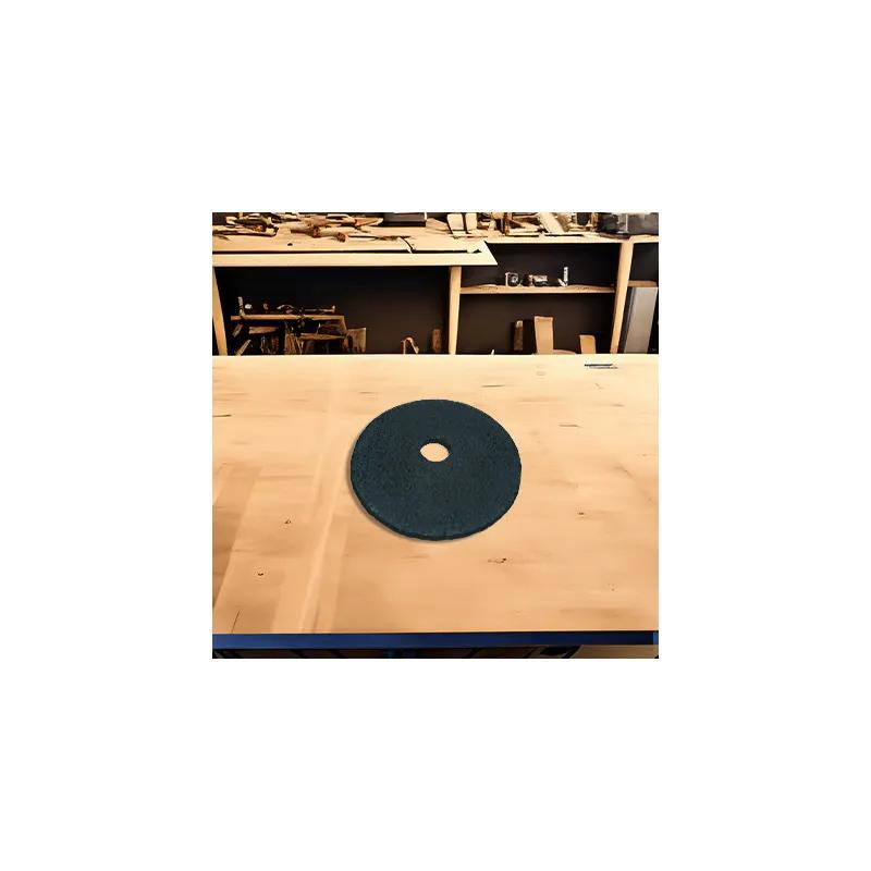 3M™ 5300 Cleaning Pad 18X1 IN Blue Non-Woven Polyester Fiber Nylon Fiber 175-600 RPM Center Hole 5/Case