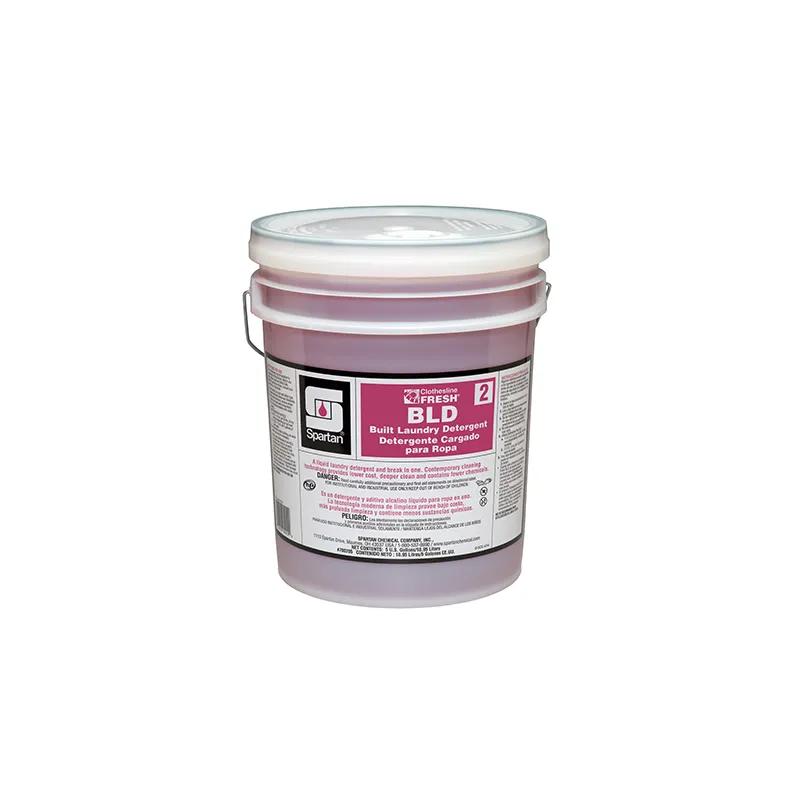 Clothesline Fresh® BLD 2 Pleasant Scent Laundry Detergent & Builder 5 GAL Alkaline Liquid 1/Pail