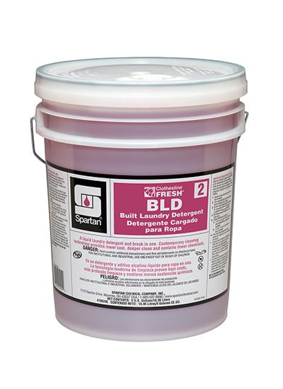 Clothesline Fresh® BLD 2 Pleasant Scent Laundry Detergent & Builder 5 GAL Alkaline Liquid 1/Pail