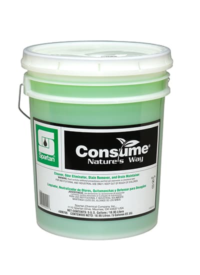 Consume® Vanilla Deodorizer Degreaser Drain Maintainer Cleaner 5 GAL Alkaline 1/Drum