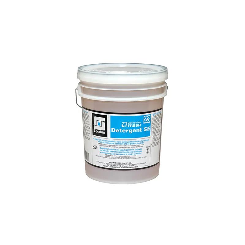 Clothesline Fresh® Detergent SE 23 Unscented Laundry Detergent 5 GAL Alkaline Heavy Duty 1/Pail