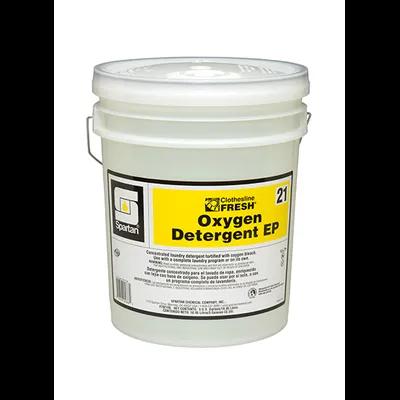 Clothesline Fresh® Oxygen Detergent EP 21 Unscented Laundry Detergent 5 GAL Acidic Liquid 1/Pail