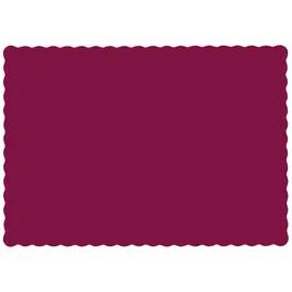 Placemat 10X14 IN Burgundy Paper 1000/Case