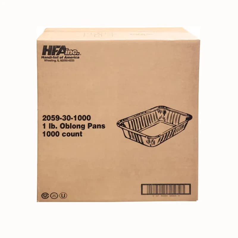 Bread & Loaf Pan 16 OZ 5.5X4.5X1.5 IN Aluminum Silver Rectangle 1000/Case