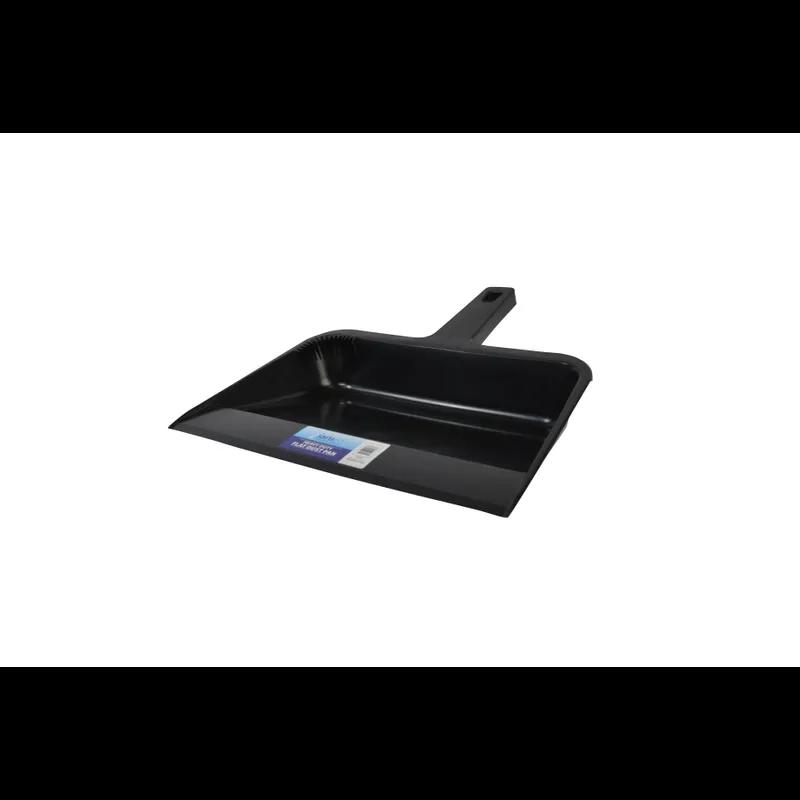 Hand Held Dust Pan 12 IN Black Plastic 1/Each