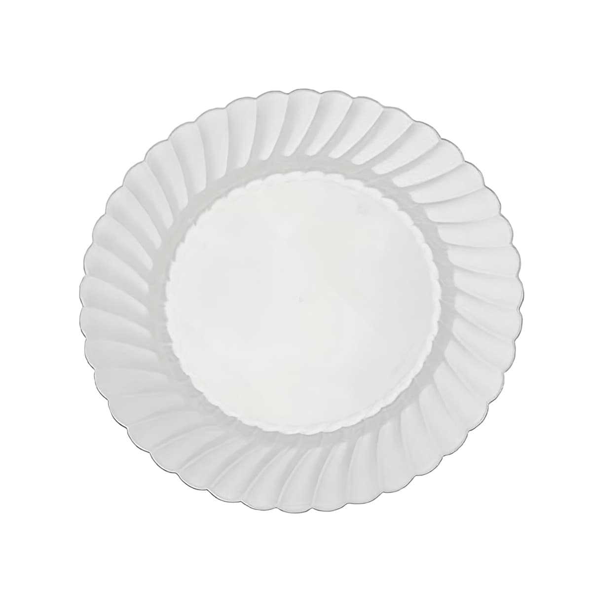 WNA Plate 7.5 IN Plastic Clear Round 180/Case