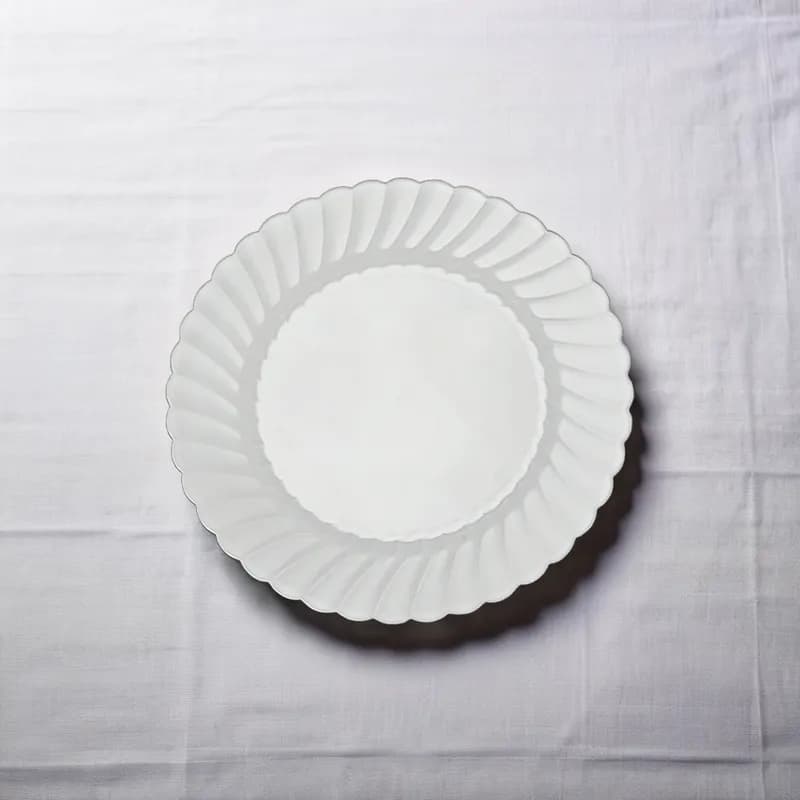 WNA Plate 7.5 IN Plastic Clear Round 180/Case