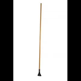 Dust Mop Handle 60 IN Natural Swivel Clip 1/Each