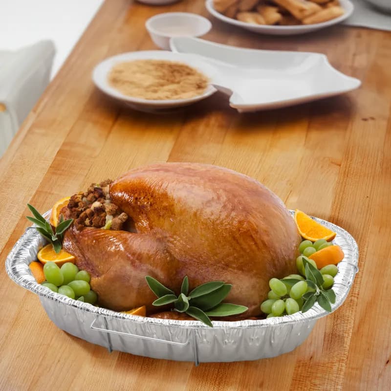 Bakery Pan Giant Aluminum Oval With Handle 50/Case