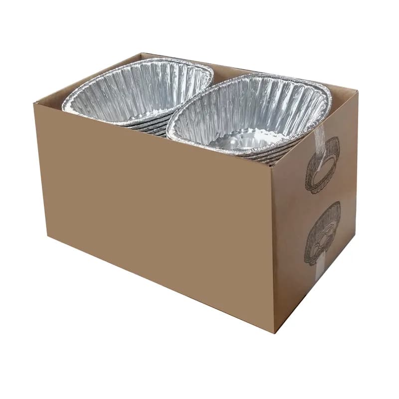 Bakery Pan Giant Aluminum Oval With Handle 50/Case