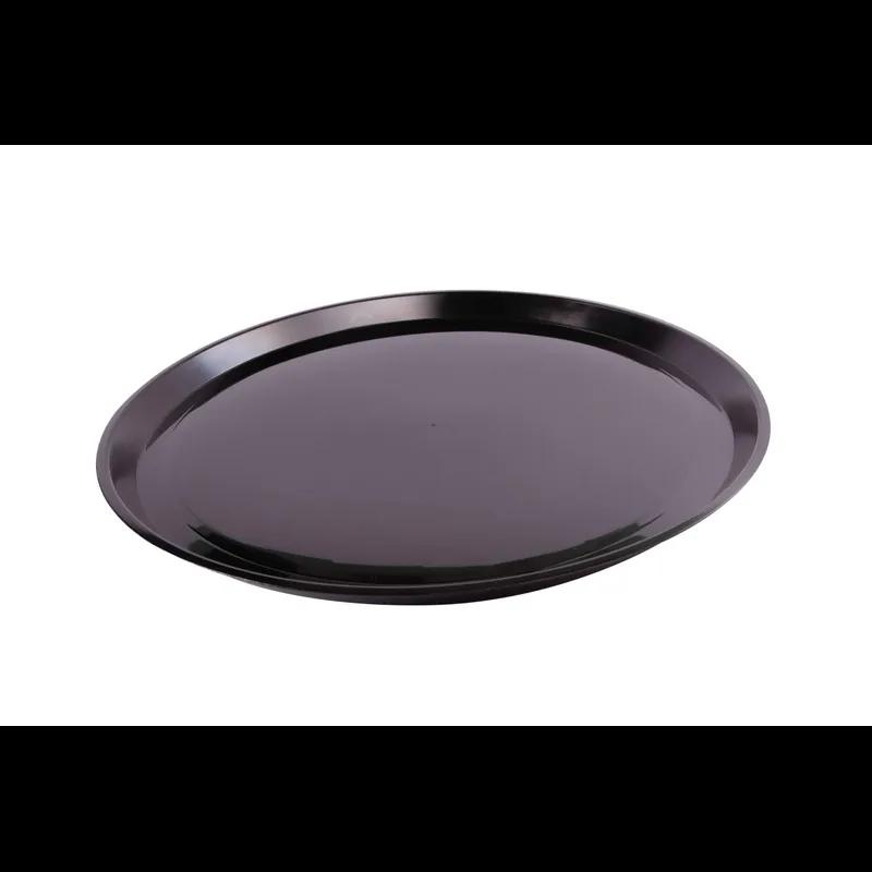 RediServ PartyPak Serving Tray Base 18X1 IN PS Black Round 25/Case