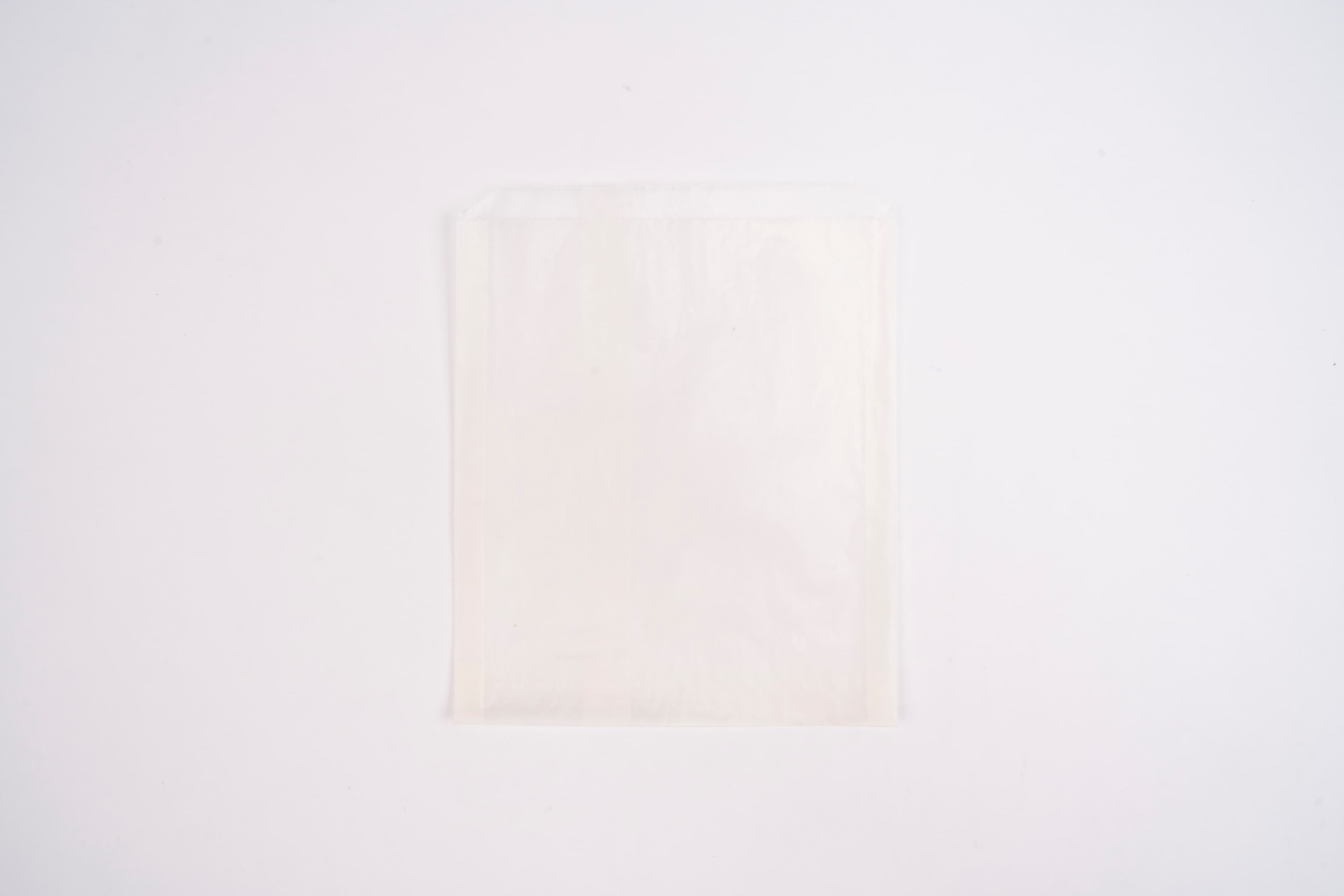 Sandwich Bag 6X1X7 IN Wet Wax Paper White Panda Gusset 6000/Case