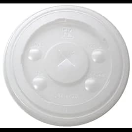 RK Lid 3.8X0.3 IN HIPS Translucent For 16 OZ Cold Cup 1000/Case