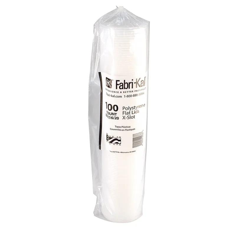 RK Lid 3.8X0.3 IN HIPS Translucent For 16 OZ Cold Cup 1000/Case