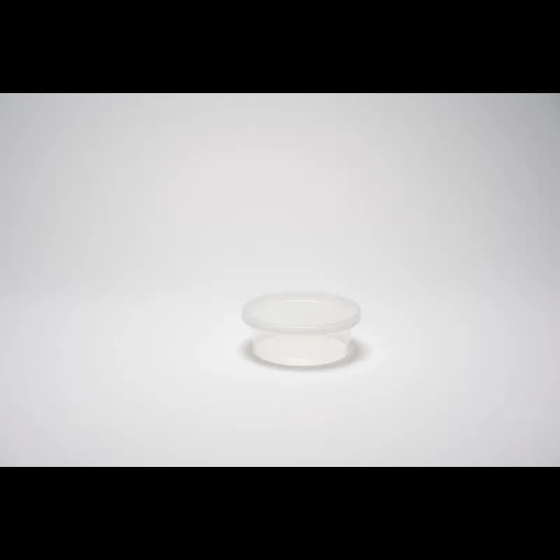 Food Container 8 OZ Plastic Round Bulk 480/Case