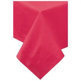 Tablecover 82X82 IN Paper Poly Blend Red Square 1/Case