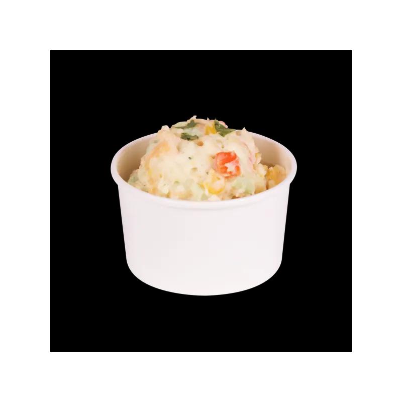 Food Container Base 5 OZ Paper White 1000/Case