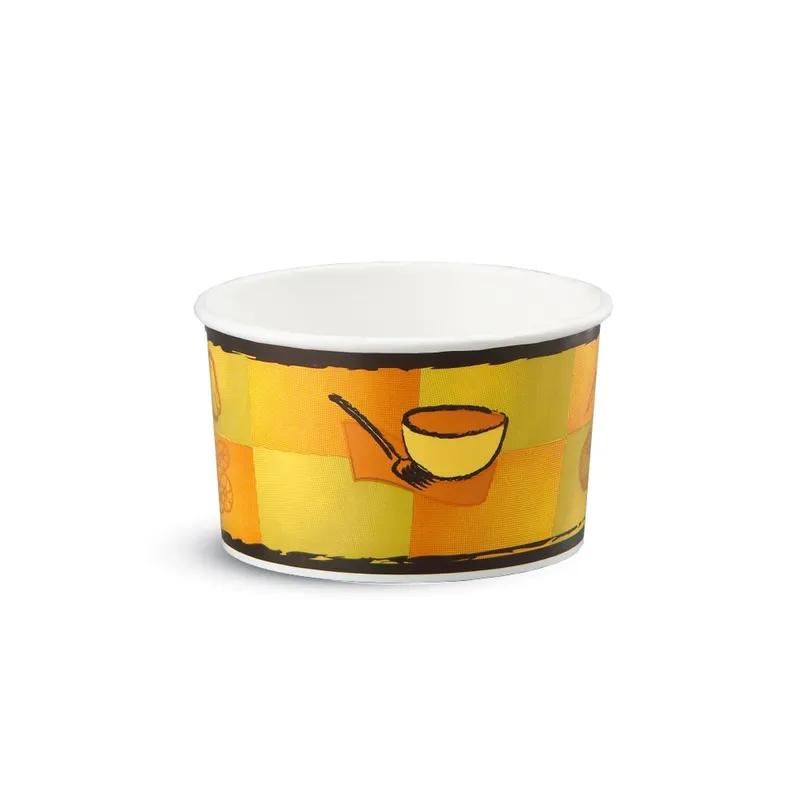 Food Container Base 16 OZ Paperboard Squat 500/Case