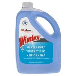 Windex® Clean Scent Window & Glass Cleaner 1 GAL Multi Surface Concentrate Ammoniated 4/Case