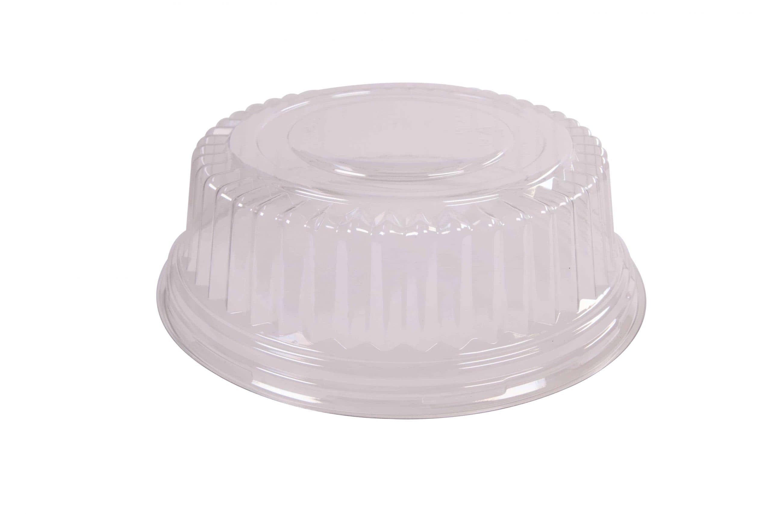 Lid Dome 12.25X3.25 IN PET Clear Round For Container 25/Case