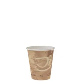 Solo® Hot Cup 6 OZ SSP Multicolor Mistique® Stock Print 50 Count/Pack 20 Packs/Case 1000 Count/Case