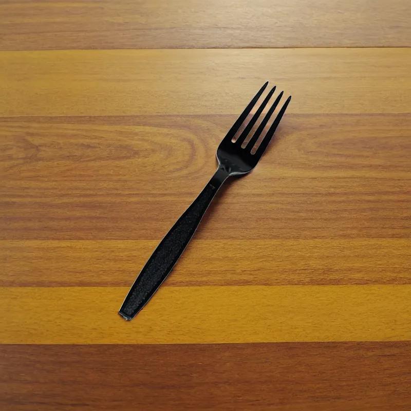 Victoria Bay Fork PS Black Heavy Duty Unwrapped 1000/Case