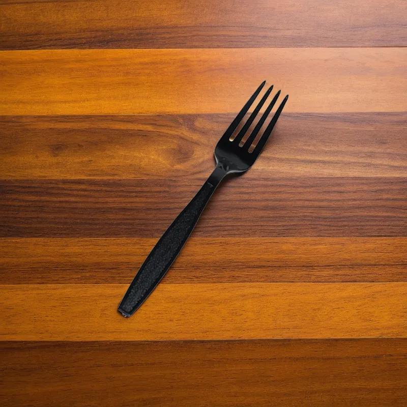 Victoria Bay Fork PS Black Heavy Duty Unwrapped 1000/Case