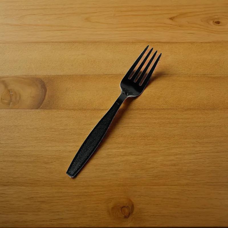 Victoria Bay Fork PS Black Heavy Duty Unwrapped 1000/Case