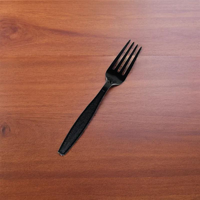 Victoria Bay Fork PS Black Heavy Duty Unwrapped 1000/Case