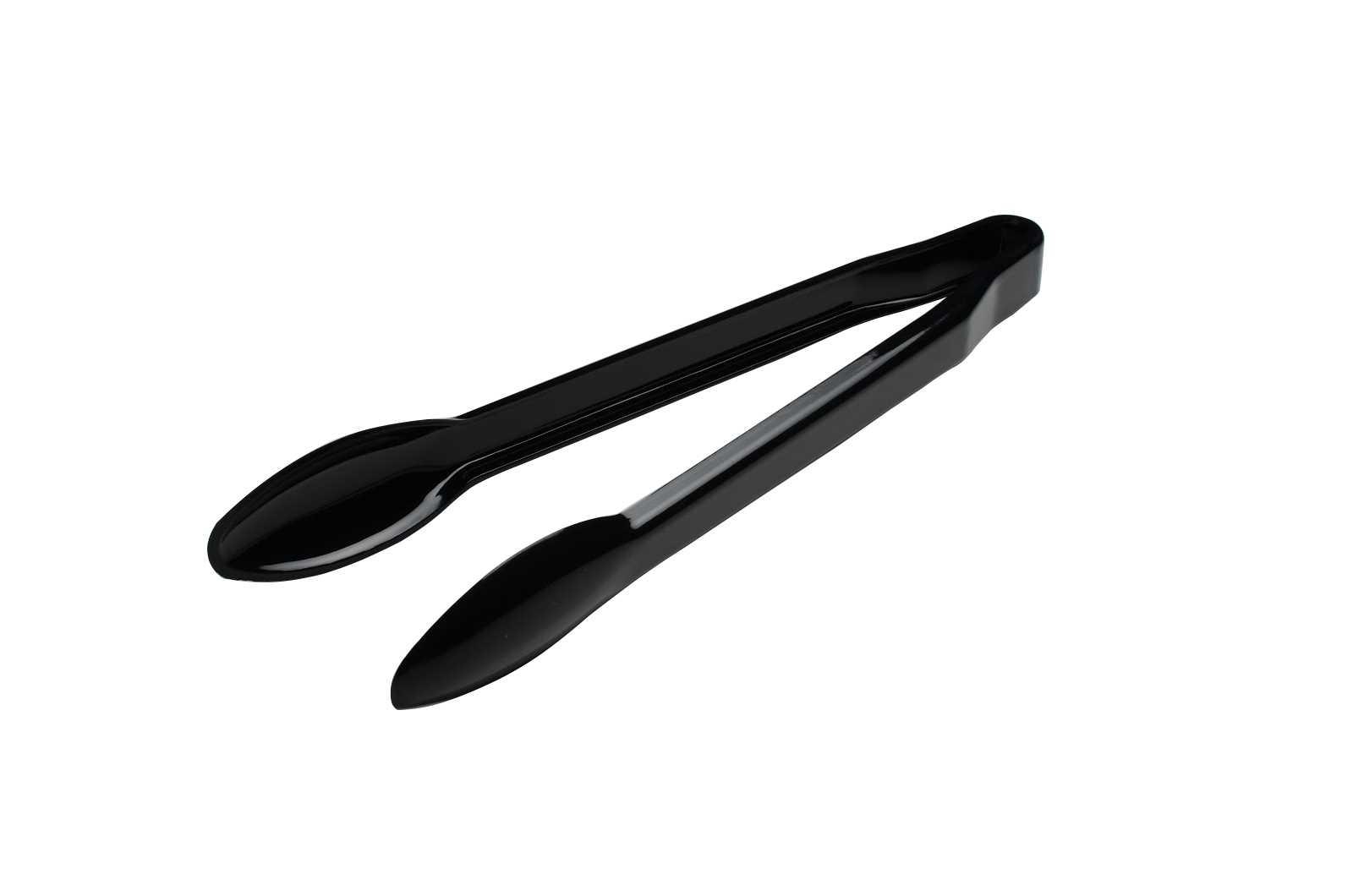 Tongs 12 IN PS Black 48/Case