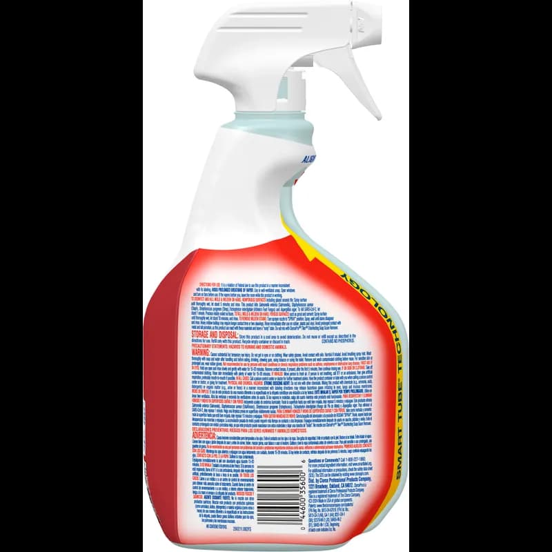 Tilex® Mildew Remover Deodorizer 32 FLOZ Multi Surface RTU Sodium Hypochlorite Antibacterial 9/Case