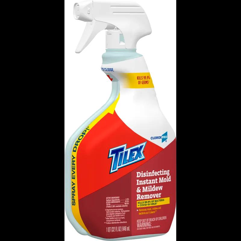 Tilex® Mildew Remover Deodorizer 32 FLOZ Multi Surface RTU Sodium Hypochlorite Antibacterial 9/Case