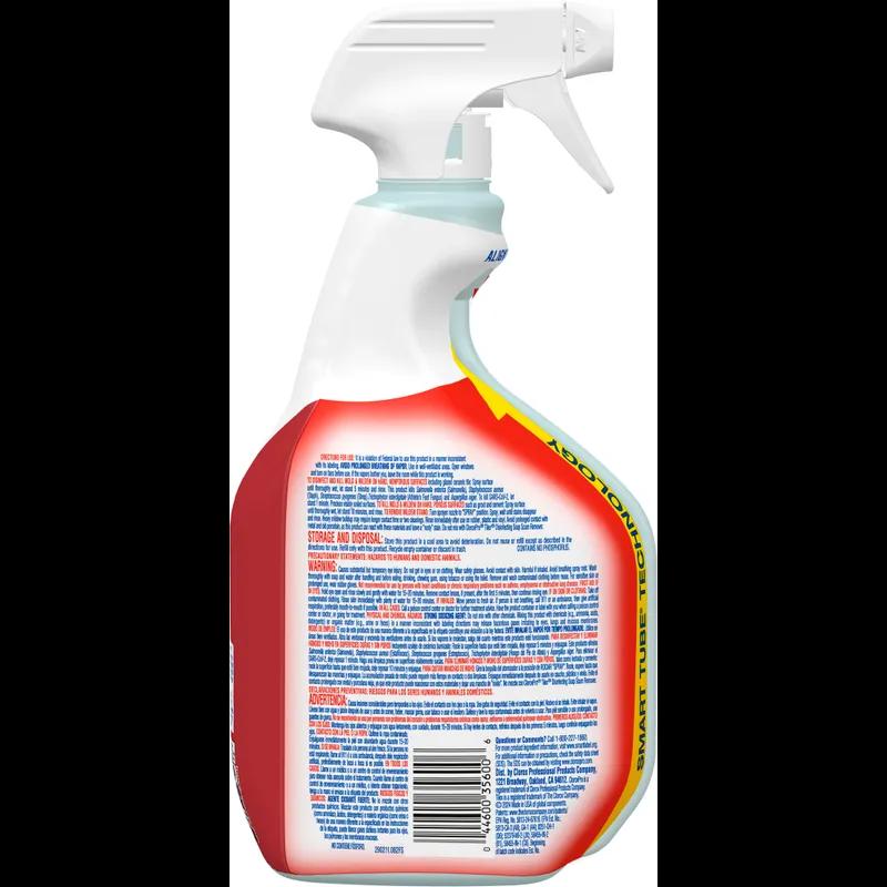 Tilex® Mildew Remover Deodorizer 32 FLOZ Multi Surface RTU Sodium Hypochlorite Antibacterial 9/Case