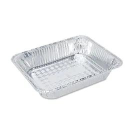 Take-Out Container Base 8.625X6X1.25 IN Aluminum Silver Oblong 500/Case
