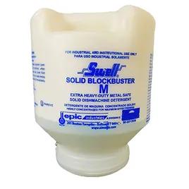 Fragrance Free Dishmachine Detergent Solid Metal Safe Extra Heavy Duty 4/Case