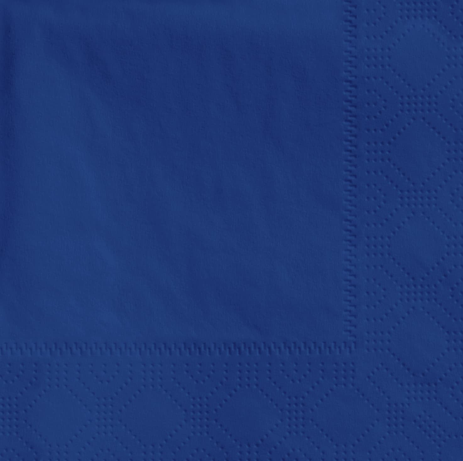 Beverage Napkins Navy Blue Paper 2PLY 1000/Case
