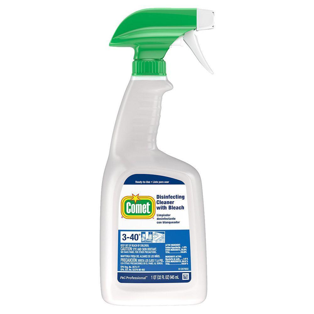 Comet Disinfectant Cleaner 1 QT RTU Bleach 8/Case