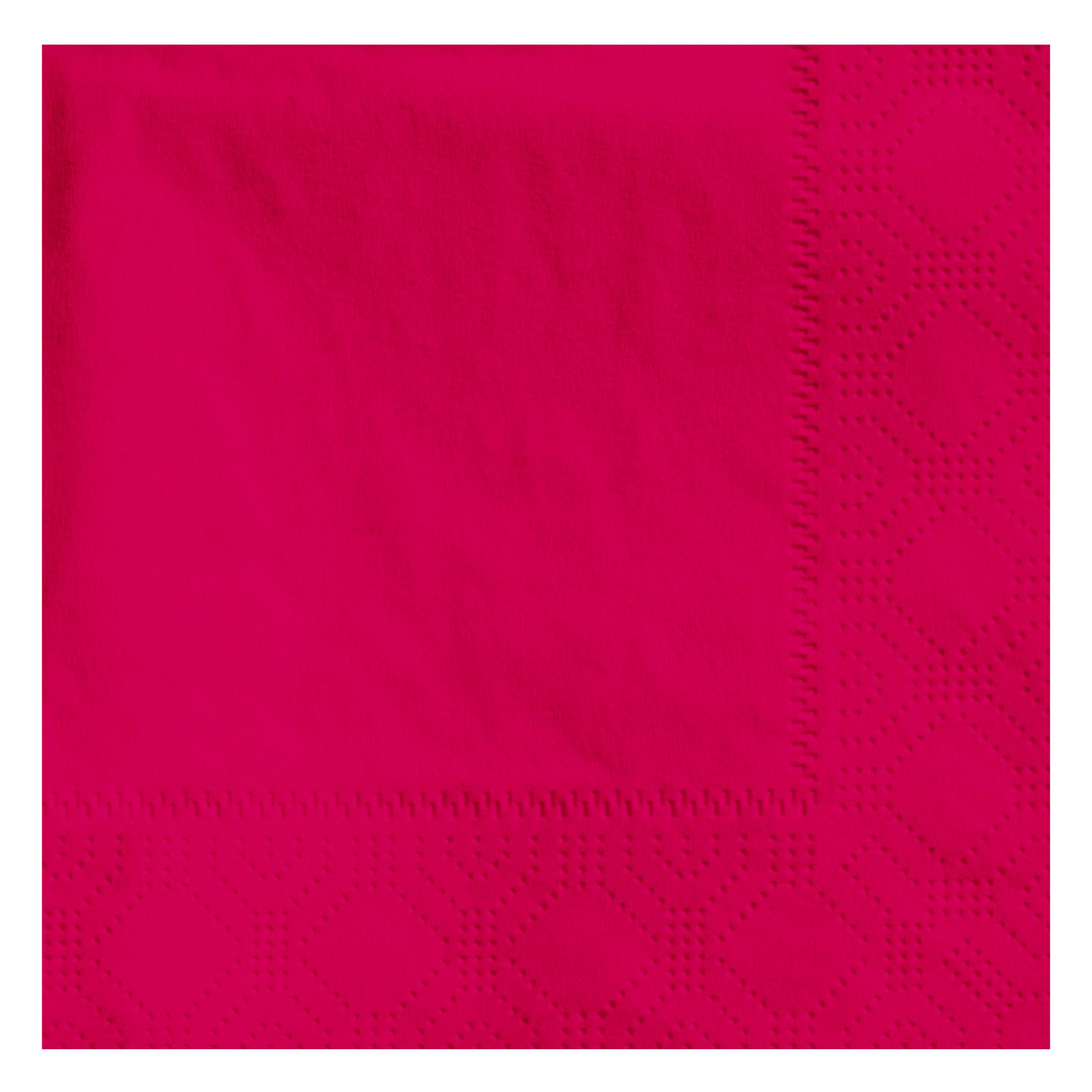 Beverage Napkins 10X10 IN Red Paper 2PLY 1000/Case