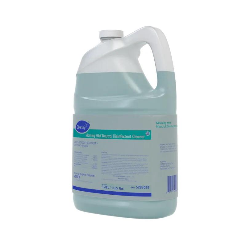 Morning Mist® Fresh Scent One-Step Disinfectant 1 GAL Multi Surface Liquid Concentrate Quat 4/Case