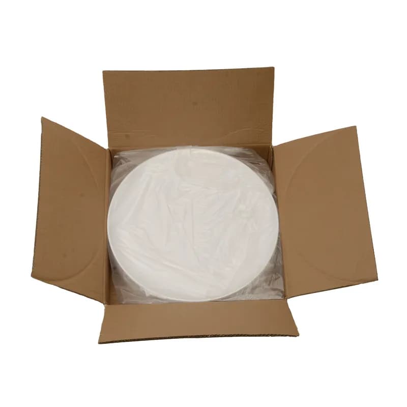 Platter Pleasers Serving Tray 16 IN PS White Round 25/Case