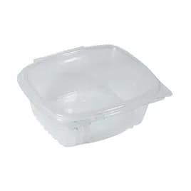 Deli Container Hinged 12 OZ PET Clear 200/Case