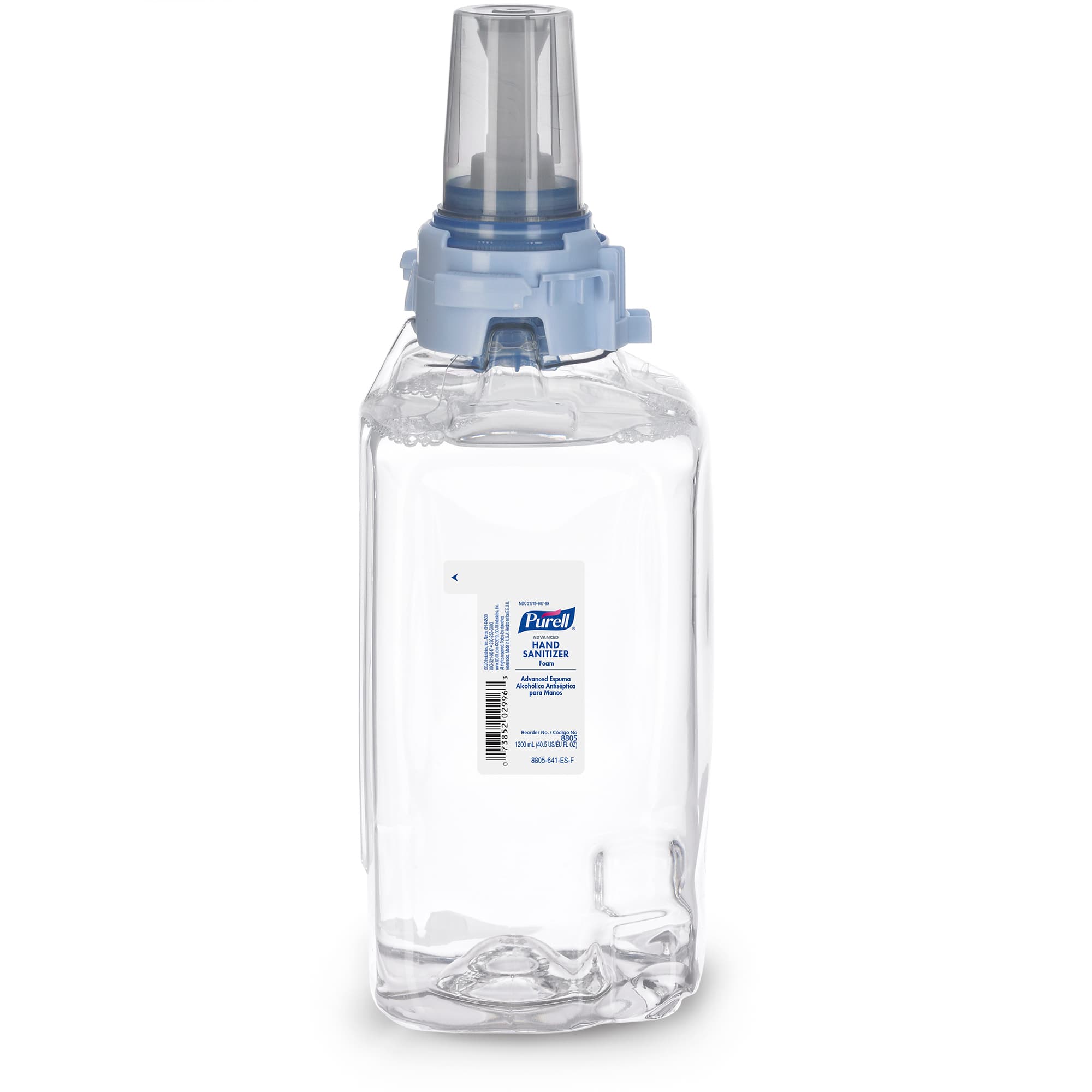 Purell® Hand Sanitizer Foam 1200 mL 3.5X3.5X9 IN Clean Scent 70% Ethyl Alcohol For ADX-12 3/Case