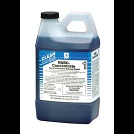 NABC® Clean on the Go® Floral Disinfectant Cleaner 2 L Multi Surface Concentrate Germicidal 4/Case