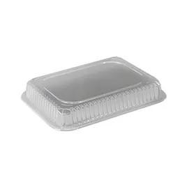 Lid Dome 8X6X1 IN Plastic Clear Rectangle For Container 500/Case