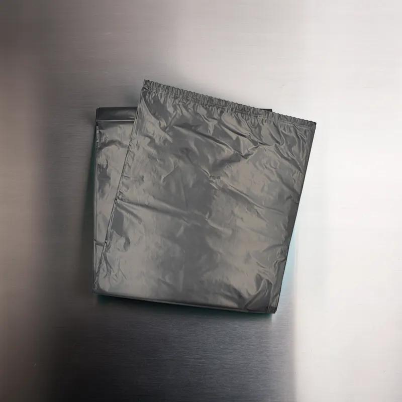 Can Liner 23X22X60 IN Black Plastic 2MIL 100/Case