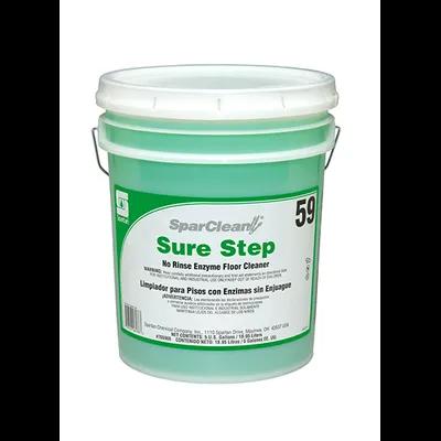 SparClean® Sure Step™ 59 Clean Scent Floor Cleaner 5 GAL Neutral Concentrate Enzymatic 1/Pail